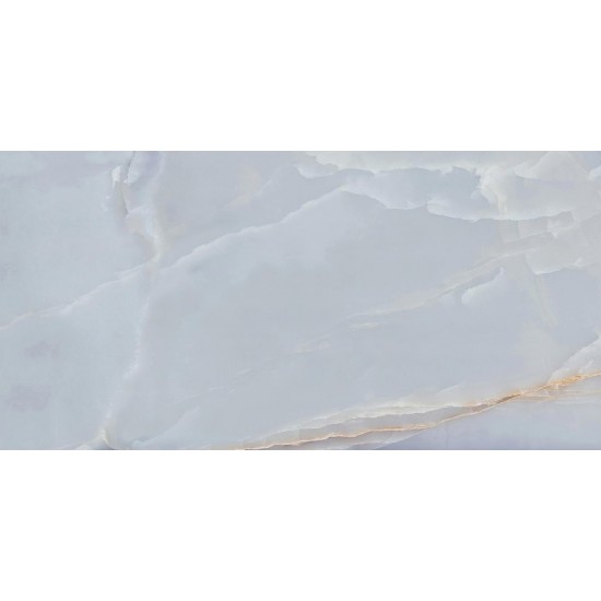 Πλακάκι Sapphire Onyx Blue 60Χ120 Rettificato Μπλε Τύπου Όνυχα Γυαλιστερό